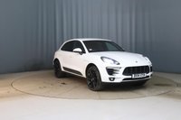 USED 2014 14 PORSCHE MACAN 3.0 TD V6 S SUV 5dr Diesel PDK 4WD Euro 6 (s/s) (258 ps) STUNNING WHITE PORSCHE MACAN