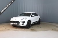 USED 2014 14 PORSCHE MACAN 3.0 TD V6 S SUV 5dr Diesel PDK 4WD Euro 6 (s/s) (258 ps) STUNNING WHITE PORSCHE MACAN