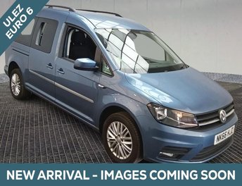 2017 VOLKSWAGEN CADDY MAXI LIFE 4 Seat Auto Wheelchair Accessible Disabled Access Vehicle WAV &pound;15945.00