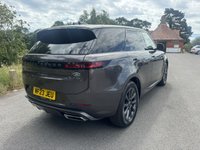 USED 2023 23 LAND ROVER RANGE ROVER SPORT 3.0 P440e 38.2kWh Dynamic SE SUV 5dr Petrol Plug-in Hybrid Auto 4WD Euro 6 (s/s) (440 ps) STUNNING IN CHARENTE GREY MET OPENING PAN ROOF FSH 1 OWNER FROM NEW