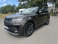 USED 2023 23 LAND ROVER RANGE ROVER SPORT 3.0 P440e 38.2kWh Dynamic SE SUV 5dr Petrol Plug-in Hybrid Auto 4WD Euro 6 (s/s) (440 ps) STUNNING IN CHARENTE GREY MET OPENING PAN ROOF FSH 1 OWNER FROM NEW