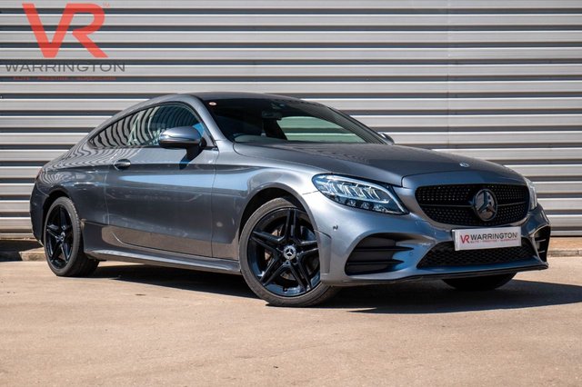 2018 68 MERCEDES-BENZ C-CLASS 2.0 C220d AMG Line Coupe 2dr Diesel G-Tronic+ Euro 6 (s/s) (194 ps) Bluetooth + Reverse Camera + Front Heated Seats