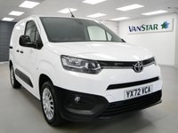 USED 2022 72 TOYOTA PROACE CITY 1.5 BLUEHDI 100 BHP L1 SWB ICON EDITION 6 DOOR AIR CON | 3 SEATS | CARPLAY | 6 DOORS !