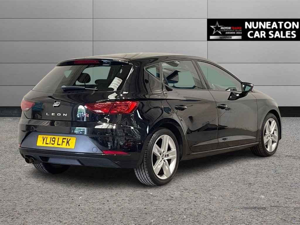 USED 2019 19 SEAT LEON 1.5 TSI EVO FR Hatchback 5dr Petrol Manual Euro 6 (s/s) (130 ps) Great Service History