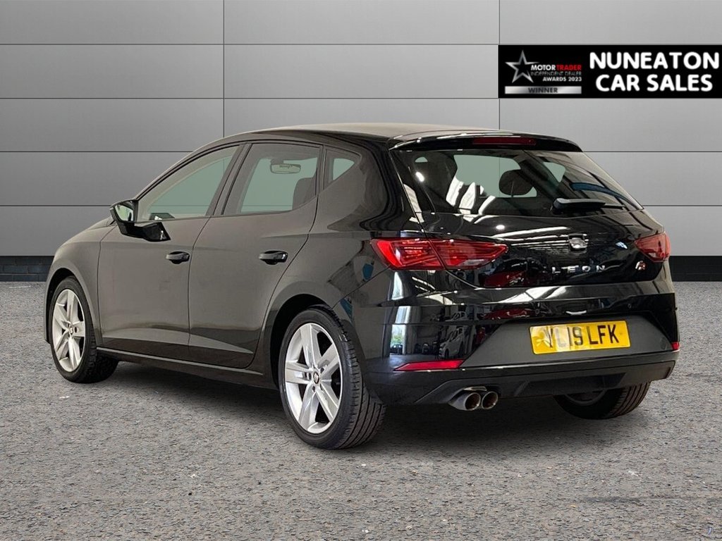 USED 2019 19 SEAT LEON 1.5 TSI EVO FR Hatchback 5dr Petrol Manual Euro 6 (s/s) (130 ps) Great Service History