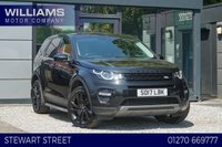 USED 2017 17 LAND ROVER DISCOVERY SPORT 2.0 TD4 HSE Black SUV 5dr Diesel Auto 4WD Euro 6 (s/s) (180 ps) 