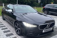 USED 2019 55 VOLVO S90 2.0 T4 R-Design Plus Saloon 4dr Petrol Auto Euro 6 (s/s) (190 ps) AUTOMATIC - SERVICE RECORDS - SAT NAV - HEATED SEATS - ADAPTIVE CRUISE CONTROL