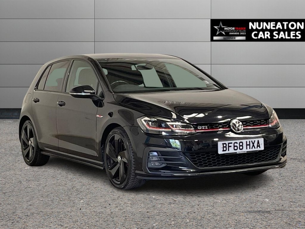USED 2018 68 VOLKSWAGEN GOLF 2.0 TSI GTI Hatchback 5dr Petrol DSG Euro 6 (s/s) (230 ps) APPLE CAR PLAY AND ANDROID AUTO
