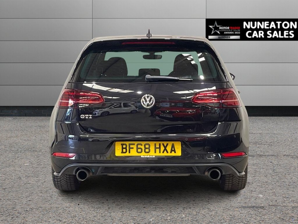 USED 2018 68 VOLKSWAGEN GOLF 2.0 TSI GTI Hatchback 5dr Petrol DSG Euro 6 (s/s) (230 ps) APPLE CAR PLAY AND ANDROID AUTO
