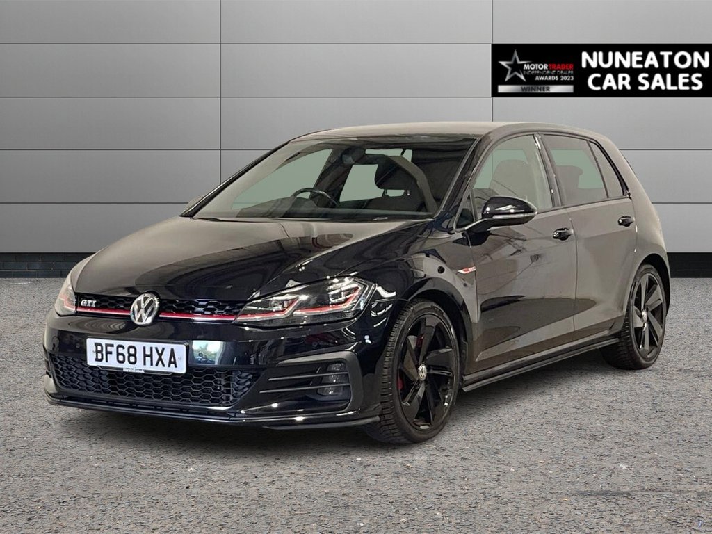 USED 2018 68 VOLKSWAGEN GOLF 2.0 TSI GTI Hatchback 5dr Petrol DSG Euro 6 (s/s) (230 ps) APPLE CAR PLAY AND ANDROID AUTO