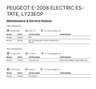 USED 2023 23 PEUGEOT E-2008 50kWh Active Premium + SUV 5dr Electric Auto (7kW Charger) (136 ps) LOW MILEAGES, CLEAN CAR, CARPLAY