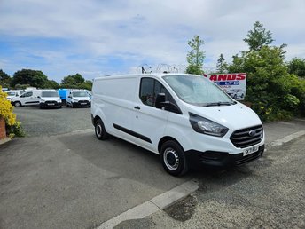2021 FORD TRANSIT CUSTOM 300 LEADER TDCI 105 LWB 73K ULEZ FREE ZONE NO VAT &pound;12950.00