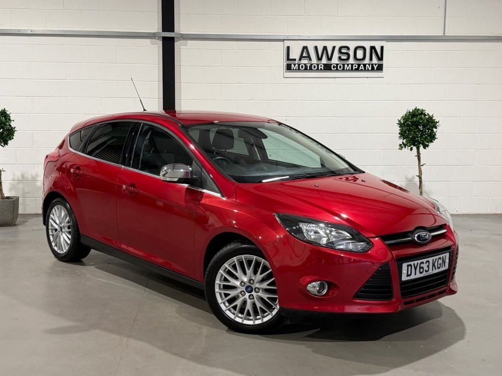 USED 2013 63 FORD FOCUS 1.6 Zetec Hatchback 5dr Petrol Manual Euro 5 (105 ps) 
