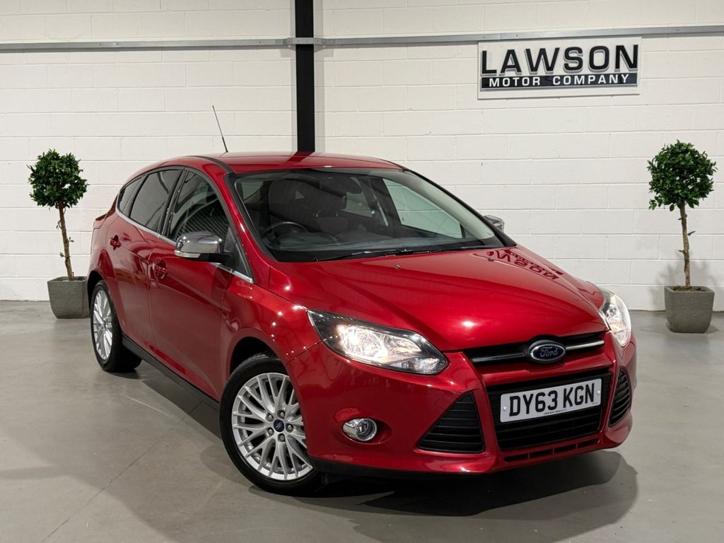 USED 2013 63 FORD FOCUS 1.6 Zetec Hatchback 5dr Petrol Manual Euro 5 (105 ps) 