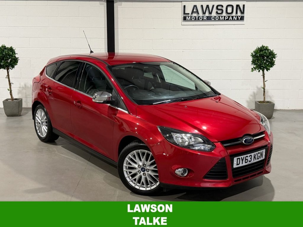 USED 2013 63 FORD FOCUS 1.6 Zetec Hatchback 5dr Petrol Manual Euro 5 (105 ps) 