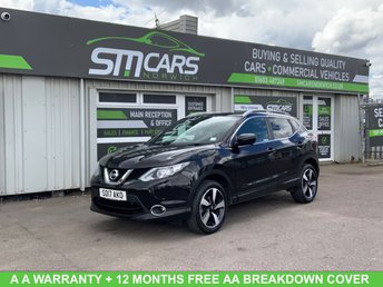 2017 NISSAN QASHQAI 1.5 dCi N-Vision SUV 5dr Diesel Manual 2WD Euro 6 (s/s) (110 ps) &pound;7950.00