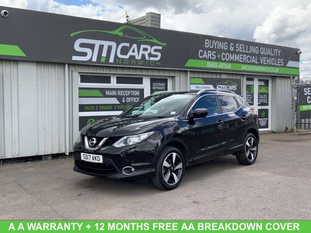 View our Nissan Qashqai 1.5 dCi N-Vision SUV 5dr Diesel Manual 2WD Euro 6 (s/s) (110 ps)