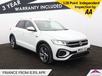 USED 2024 24 VOLKSWAGEN T-ROC 1.5 TSI R-Line SUV 5dr Petrol Manual Euro 6 (s/s) (150 ps) 