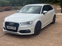 USED 2015 15 AUDI A3 1.4 TFSI S line Sportback 5dr Petrol S Tronic Euro 6 (s/s) (125 ps) 
