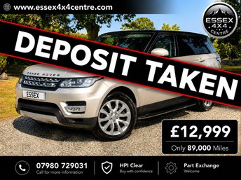 2014 LAND ROVER RANGE ROVER SPORT 3.0 SDV6 HSE AUTOMATIC 4X4 £12999.00