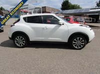 USED 2016 66 NISSAN JUKE 1.5 dCi Tekna SUV 5dr Diesel Manual Euro 6 (s/s) (110 ps) RECENT PART EXCHANGE,,,,ONLY &pound;20 ROAD TAX,,,,SERVICE HISTORY,,,GREAT ECONOMY,,,SAT NAV,,,,REVERSING CAMERA,,,LEATHER INTERIOR,,,NEW M.OT AND SERVICE BEFORE COLLECTION,,,,PARTS AND LABOUR WARRANTY INCLUDED.