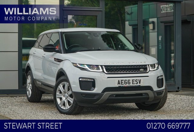 View our LAND ROVER RANGE ROVER EVOQUE