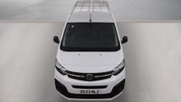 USED 2023 23 VAUXHALL VIVARO White 1.5 Turbo D 2900 Pro L2 van, 48,700 miles, Euro 6, 6-Speed manual, Sat nav, Rear Camera, CarPlay/Android Auto, Air Conditioning Plus VAT @ 20%! This 2023 Vauxhall Vivaro 1.5 Turbo D 2900 Pro L2 H1 is a reliable choice that has been maintained by only one owner from new. This van is powered by a 1.5 litre diesel engine that meets Euro 6 emission standards, ensuring it remains compliant with current regulations. It comes with an MOT valid until April 2027, providing peace of mind regarding its road worthiness. Inside the cabin, the Pro trim offers a range of practical technology, including the Multimedia Navi Pro system which supports And