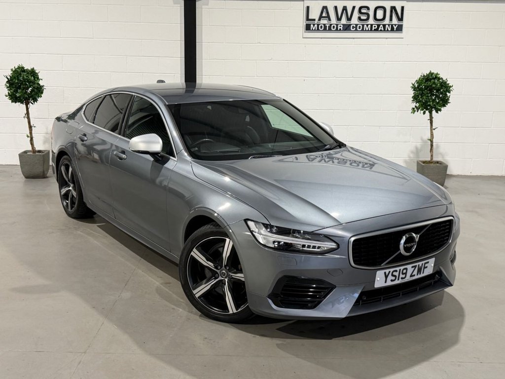 USED 2019 19 VOLVO S90 2.0h T8 Twin Engine 10.4kWh R-Design Pro Saloon 4dr Petrol Plug-in Hybrid Auto AWD Euro 6 (s/s) (390 ps) 