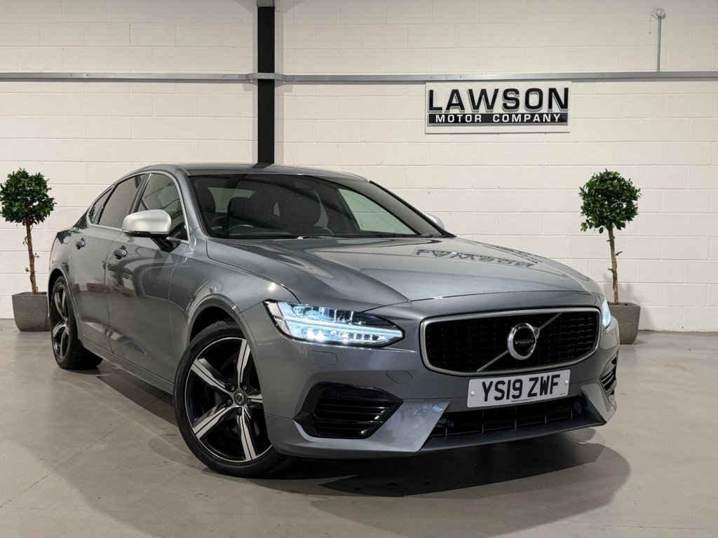 USED 2019 19 VOLVO S90 2.0h T8 Twin Engine 10.4kWh R-Design Pro Saloon 4dr Petrol Plug-in Hybrid Auto AWD Euro 6 (s/s) (390 ps) 