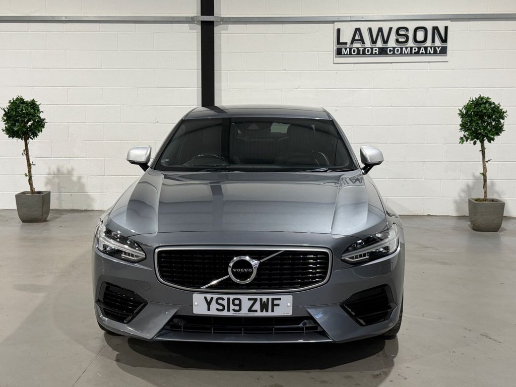 USED 2019 19 VOLVO S90 2.0h T8 Twin Engine 10.4kWh R-Design Pro Saloon 4dr Petrol Plug-in Hybrid Auto AWD Euro 6 (s/s) (390 ps) 