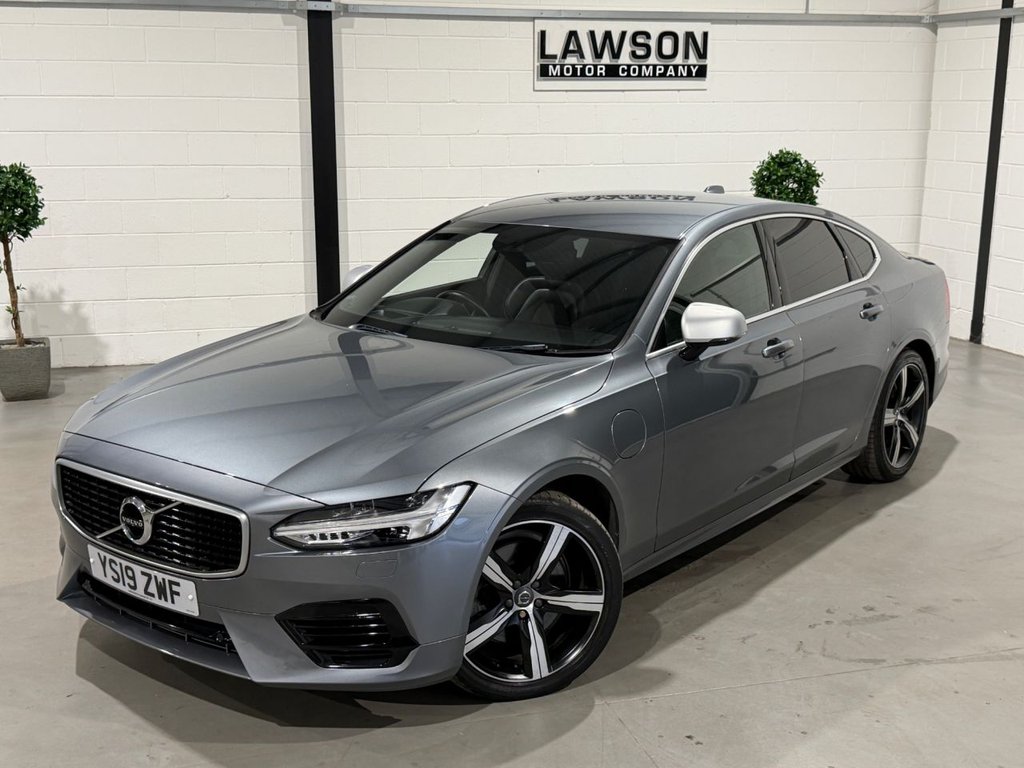 USED 2019 19 VOLVO S90 2.0h T8 Twin Engine 10.4kWh R-Design Pro Saloon 4dr Petrol Plug-in Hybrid Auto AWD Euro 6 (s/s) (390 ps) 