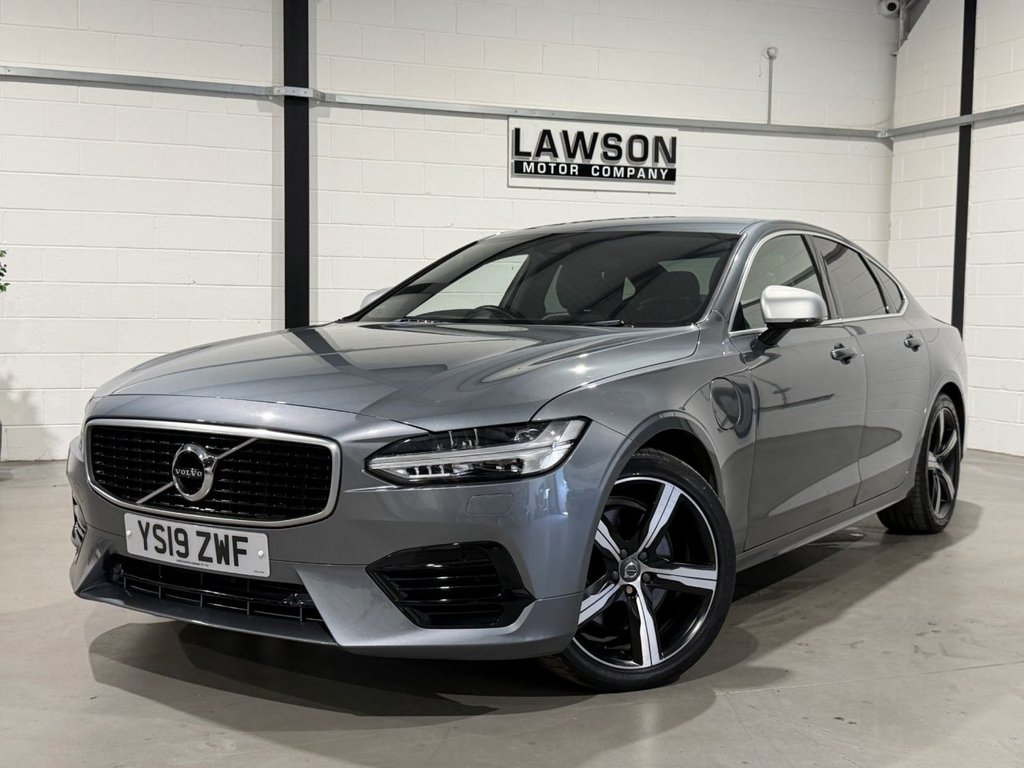USED 2019 19 VOLVO S90 2.0h T8 Twin Engine 10.4kWh R-Design Pro Saloon 4dr Petrol Plug-in Hybrid Auto AWD Euro 6 (s/s) (390 ps) 