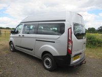 USED 2021 21 FORD TRANSIT CUSTOM 2.0 320 EcoBlue Leader 9 seat Bus  Diesel Manual L2 H2 with Wheel Chair Ramp and lock system , NO VAT NO VAT TO PAY, Wet Belt up to date