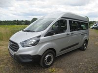 USED 2021 21 FORD TRANSIT CUSTOM 2.0 320 EcoBlue Leader 9 seat Bus  Diesel Manual L2 H2 with Wheel Chair Ramp and lock system , NO VAT NO VAT TO PAY, Wet Belt up to date
