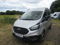 USED 2021 21 FORD TRANSIT CUSTOM 2.0 320 EcoBlue Leader 9 seat Bus  Diesel Manual L2 H2 with Wheel Chair Ramp and lock system , NO VAT NO VAT TO PAY, Wet Belt up to date