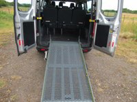 USED 2021 21 FORD TRANSIT CUSTOM 2.0 320 EcoBlue Leader 9 seat Bus  Diesel Manual L2 H2 with Wheel Chair Ramp and lock system , NO VAT NO VAT TO PAY, Wet Belt up to date