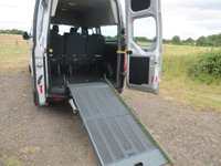 USED 2021 21 FORD TRANSIT CUSTOM 2.0 320 EcoBlue Leader 9 seat Bus  Diesel Manual L2 H2 with Wheel Chair Ramp and lock system , NO VAT NO VAT TO PAY, Wet Belt up to date