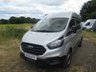 USED 2021 21 FORD TRANSIT CUSTOM 2.0 320 EcoBlue Leader 9 seat Bus  Diesel Manual L2 H2 with Wheel Chair Ramp and lock system , NO VAT NO VAT TO PAY, Wet Belt up to date