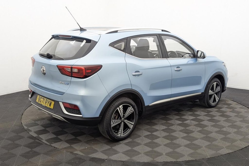 USED 2021 71 MG MG ZS 44.5kWh Exclusive SUV 5dr Electric Auto (143 ps) Pan Roof, Car Play, Camera