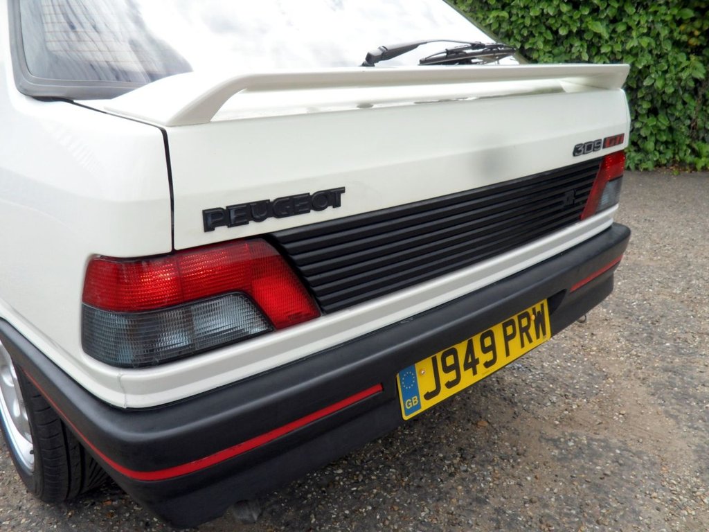 USED 1991 J PEUGEOT 309 GTI New Speed Lines With Four New Tyres