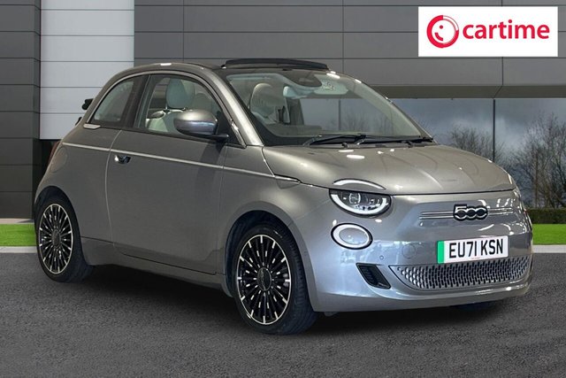 View our Fiat 500e C 42kWh La Prima Convertible 2dr Electric Auto (118 ps)