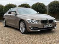 USED 2014 64 BMW 4 SERIES GRAN COUPE 3.0 430d Luxury Hatchback 5dr Diesel Auto xDrive Euro 6 (s/s) (258 ps) 