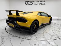 USED 2017 LAMBORGHINI HURACAN 5.2 V10 LP 640-4 Performante Coupe 2dr Petrol LDF 4WD Euro 6 (s/s) (640 ps) Finished In Giallo Inti, This Huracan Comes With The Lifting System With Magneto-Rheological Suspension, 20" Alloy Wheels, Style Package, Performante Interior With Laser Engraving, Lamborghini Service History, Giallo Tauras Stitching, Branding Package, Carbon Ceramic Breaks With Yellow Painted Break Callipers, Front And Rear Parking Sensors, Tyre Pressure Monitoring System, Rear View Camera, Immobilizer, DAB, Navigation Systems With Apple Carplay, 12 Months MOT.