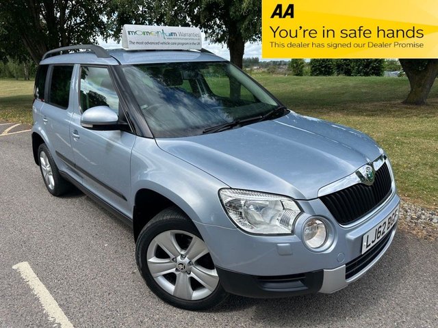View our Skoda Yeti range