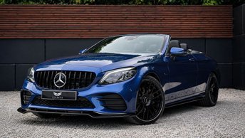 2021 MERCEDES-BENZ C-CLASS 1.5 C200 MHEV AMG Line Cabriolet 2dr Petrol G-Tronic+ Euro 6 (s/s) (198 ps) &pound;20990.00