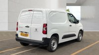 USED 2023 23 PEUGEOT PARTNER White 1.5 BlueHDi Professional Premium+ van, 64,000 miles, Euro 6, 6-Speed manual, CarPlay/Android Auto, 8in Screen, Rear sensors. Plus VAT @ 20%! This 2023 Peugeot Partner is a practical choice for your business needs, having been maintained by only one owner since new. This standard panel van is powered by a 1.5 litre BlueHDi diesel engine, which produces 102 bhp and meets Euro 6 emission standards. The vehicle comes with an MOT valid until April 2027, providing peace of mind for the road ahead. Inside the cabin, you will find an 8 inch capacitive colour touchscreen that includes DAB radio, Bluetooth handsfree connectivity, and a USB soc