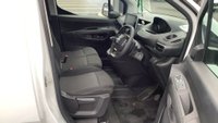 USED 2023 23 PEUGEOT PARTNER White 1.5 BlueHDi Professional Premium+ van, 64,000 miles, Euro 6, 6-Speed manual, CarPlay/Android Auto, 8in Screen, Rear sensors. Plus VAT @ 20%! This 2023 Peugeot Partner is a practical choice for your business needs, having been maintained by only one owner since new. This standard panel van is powered by a 1.5 litre BlueHDi diesel engine, which produces 102 bhp and meets Euro 6 emission standards. The vehicle comes with an MOT valid until April 2027, providing peace of mind for the road ahead. Inside the cabin, you will find an 8 inch capacitive colour touchscreen that includes DAB radio, Bluetooth handsfree connectivity, and a USB soc