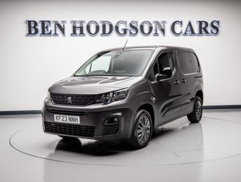 2023 PEUGEOT PARTNER 1.5 BlueHDi 1000 Asphalt Premium + Standard Panel Van 5dr Diesel Manual SWB Euro 6 (s/s) (100 bhp) &pound;14995.00