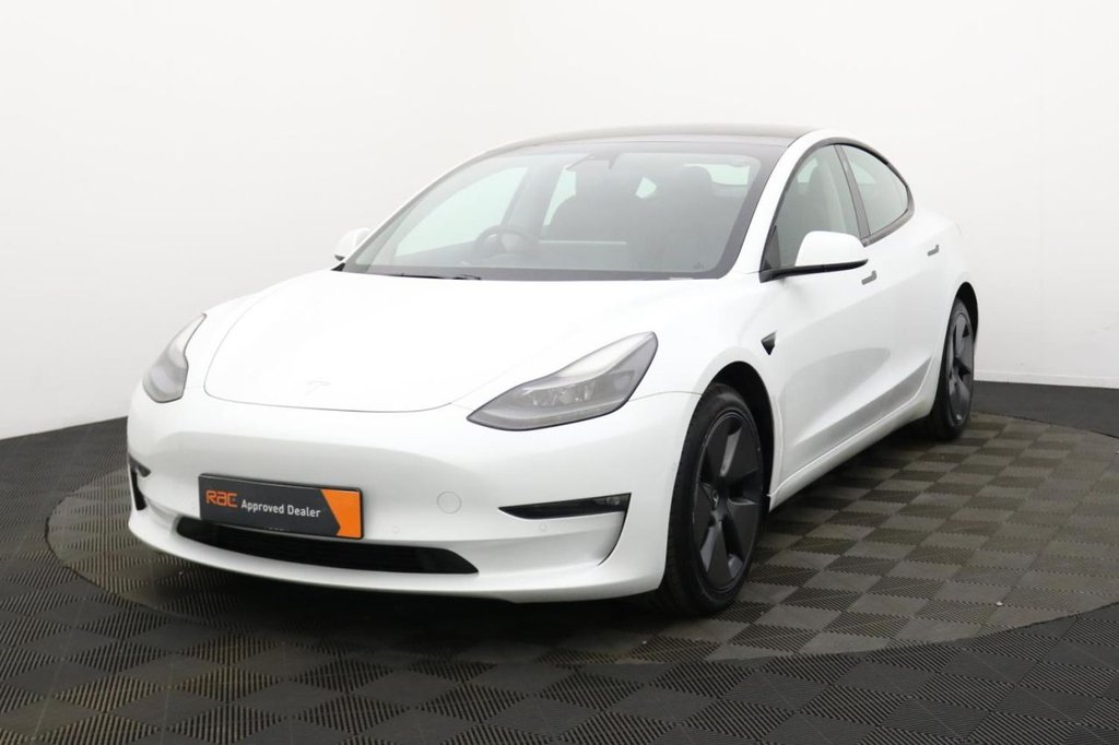 USED 2021 21 TESLA Model 3 (Dual Motor) Long Range Saloon 4dr Electric Auto 4WDE (346 ps) Pan Roof, 4WD, Sat Nav