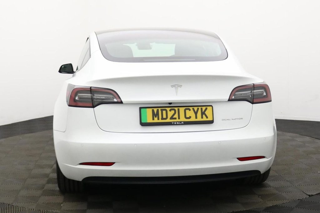 USED 2021 21 TESLA Model 3 (Dual Motor) Long Range Saloon 4dr Electric Auto 4WDE (346 ps) Pan Roof, 4WD, Sat Nav